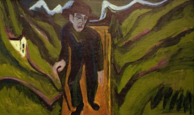 The Wanderer by Ernst Ludwig Kirchner